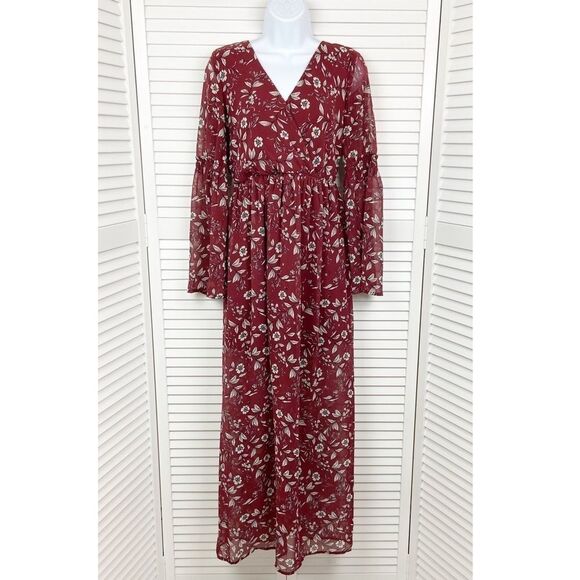 As U Wish Dresses & Skirts - As U Wish Long Sleeve Maxi XS